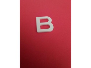 b 3d baskı 3d print model - Mito3D