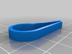 meine angepassten Stil Haarnadel Clips parametric tool Inhaber Boxen 3d print model - Mito3D