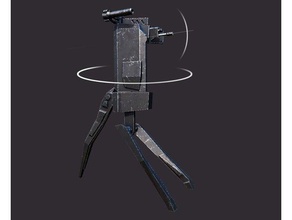 half life 2 sentry gun giochi 3d print model - Mito3D