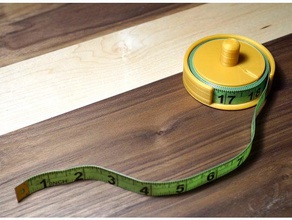 soft tape measure spool organization nsfw sewing holder 3d print model - Mito3D