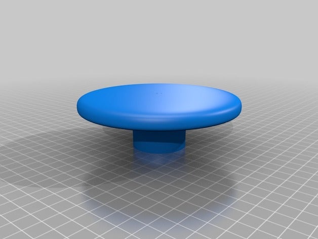 grand fileté mur cintre de l'organisation ronde 3D print model - Mito3D