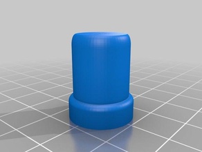 Tipp braun satin hair 1 - Ersatz Teile curling Lockenstab 3d print model - Mito3D