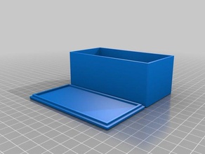 my customized simple parametric project box electronics 3d print model - Mito3D