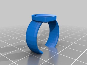 pie de anillo bola accesorios fútbol remix deportes 3d print model - Mito3D