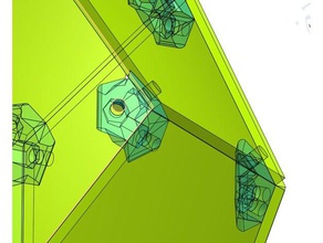 dodecaedro de la asamblea las esculturas el acrílico matemáticas arte 3d print model - Mito3D
