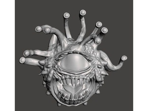 beholder toys games dnd dungeon dungeons dragons miniature miniatures roleplaying tabletop gaming 3d print model - Mito3D