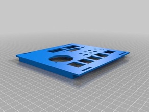 k40 laser custom control panel hobby 3d print model - Mito3D