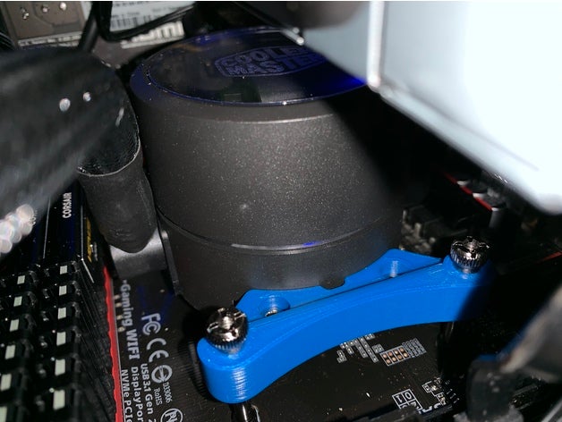 pro 140 am4 mount masterliquid bilgisayar amd ryzen 3D print model - Mito3D