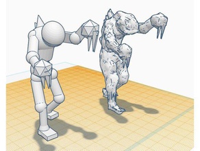 beast demonstration toys games 3d print model - Mito3D