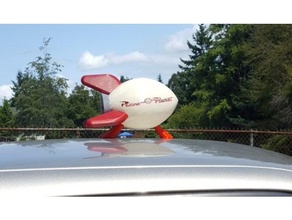 pizza planet camión de topper 3d la impresión La en accesorio calcomanía toy story 1 2 3 4 3d print model - Mito3D