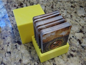 runebound avventura scatola di carta giochi gioco da tavolo accessori inserti organizzatore carte 3d print model - Mito3D