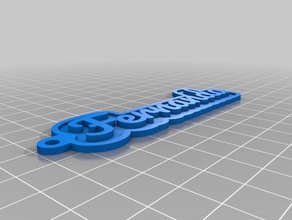 fernanda Schlüsselanhänger angepasst 3d print model - Mito3D