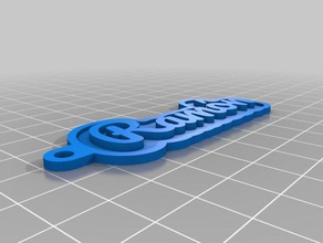 ramon keychains customized 3d print model - Mito3D