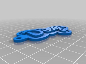 diego keychains customized 3d print model - Mito3D