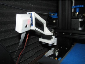 cr-10 l'angle de la caméra réglage automatique 3d l'imprimante accessoires creality raspberry pi camera timelapse ultrasons capteur à 3d print model - Mito3D