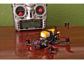 micro hd quadcopter frame kestrel rc vehicles carbon fiber cnc router miniquad 3d print model - Mito3D