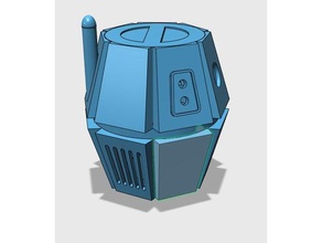 ghostbusters protone granata fantasma bomba puntelli 3d print model - Mito3D
