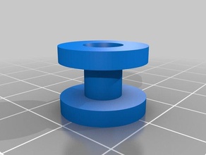 my customized cable grommet parametric hobby 3d print model - Mito3D