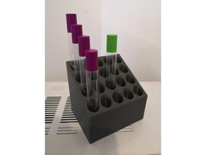 porte tube essai sodebo containers 3d print model - Mito3D