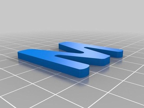 m 3d baskı 3d print model - Mito3D