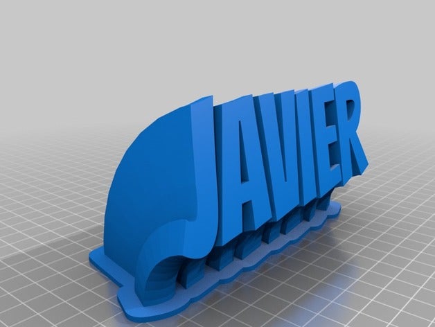 112 office personalizado 3D print model - Mito3D