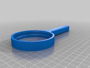 magnifying glass diy 3d print model - Mito3D