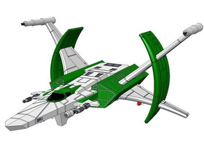 wc f-14e raptor les jouets jeux jeu pc scifi starfighter tapbletop un vidéo commandant de l'escadre wing commander 1 3d print model - Mito3D