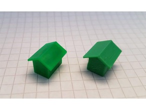 monopolio casa giocattolo gioco accessori da tavolo 3d print model - Mito3D