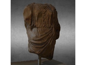 kadın tanrıça tarar kopyaları <url> 3dprintable 3dprinting 3dscan 3dscanner 3dscanning oyulmuş hiton kültürel miras Yunan mermer mitoloji din Roma heykel torso tunik 3d print model - Mito3D