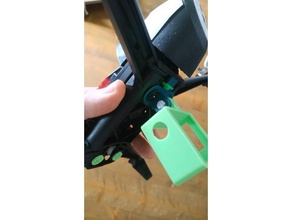 dead simple bebop 2 gopro mount rc vehicles parrot drone 3d print model - Mito3D