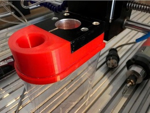 cnc extractor de polvo herramientas 3d print model - Mito3D