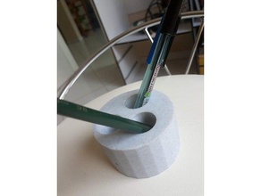 porta-canetaspen Halter office porta caneta 3d print model - Mito3D