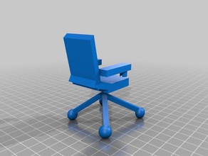 teacher chair lr 3d printing 3d print model - Mito3D
