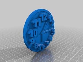 clock bc 3d printing 3d print model - Mito3D