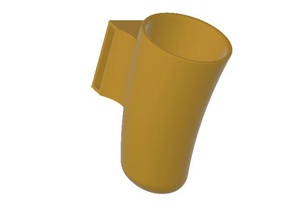 banana coldre a arte bannana cinto de cinturão divertido engraçado útil 3d print model - Mito3D