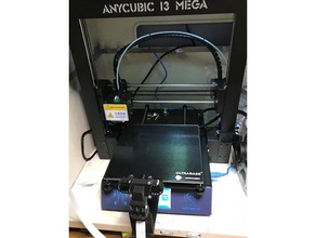 anycubic i3 mega pi noir de montaje la cámara 3d impresora accesorios openscad raspberry rpi 3d print model - Mito3D