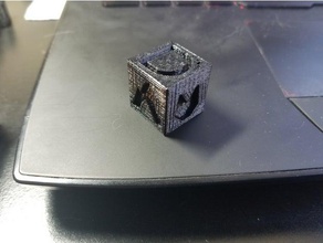 another custom calibration cube 3d printing tests 3d print model - Mito3D