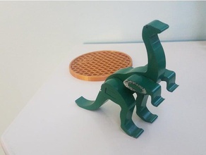 dinossauro animais t-rex 3d print model - Mito3D