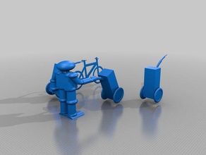 inter-modal cart 3d l'impression 3d print model - Mito3D