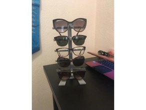glasses holder organization sunglasses 3d print model - Mito3D