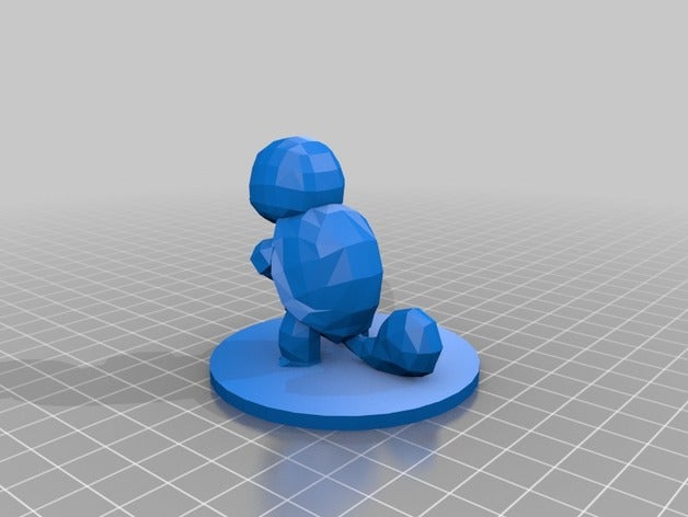 007 squirtle 3d impresión 3D print model - Mito3D