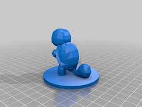 007 squirtle 3d printing