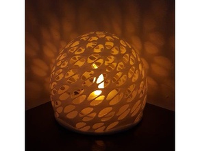 tealight holder twist bowl art candle candleholder home homedecoration decor tealightholder 3d print model - Mito3D