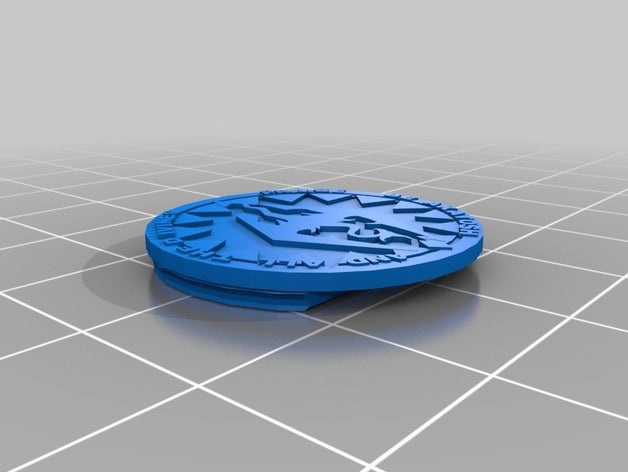 copie de skyrim septim pièce unique 3d l'impression 3D print model - Mito3D