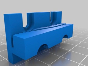 anet a8 15mm belt holder axis rework 3d printer parts 3d print model - Mito3D