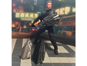 captain america infinity war wakanda shield toys games action figure weapon marvel legends 3d print model - Mito3D