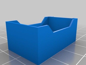 composant tiroirs v2 2x2x2 boîte de tiroir 3d l'impression 3d print model - Mito3D