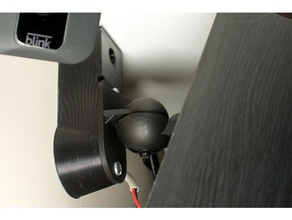 vonhaus speaker mount wall spacer audio bracket home entertainment theater surround swivel tilt 3d print model - Mito3D