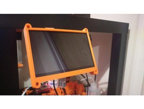 elecrow tela de montagem eletrônica lcd raspberrypi touchscreen 3d print model - Mito3D