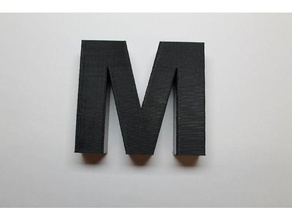 mini letras fabricantes de lugo 3d impresión 3d print model - Mito3D